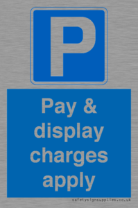 Pay & display charges apply